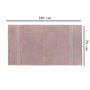 Mijölnir Chicago Bath Toalla de Baño Rosa 70 x 140 cm 100% Algodón de Lujo y Suavidad